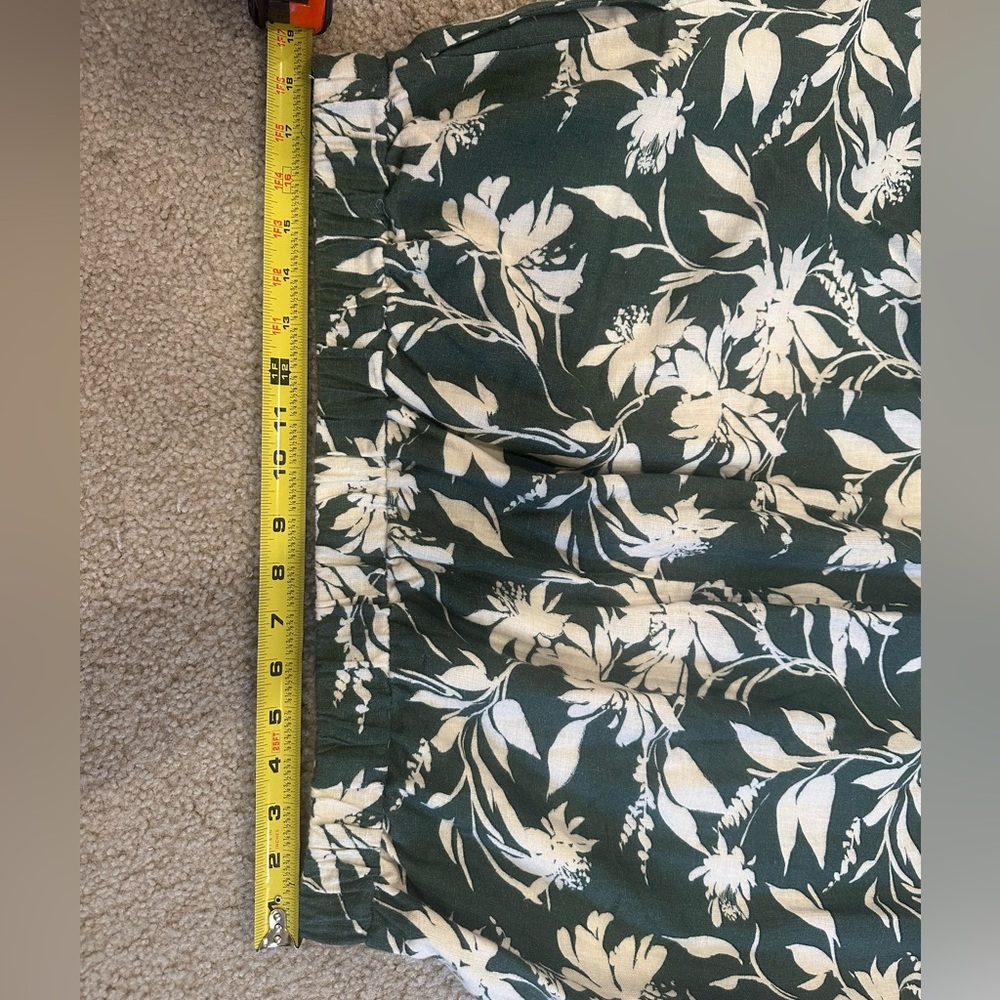 Abercrombie & Fitch Green Floral Maxi Skirt - Picture 7 of 7